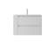 Meuble-lavabo flottant 30 po avec lavabo et tiroir à fermeture en douceur pour petites salles de bain-133396991-133396989