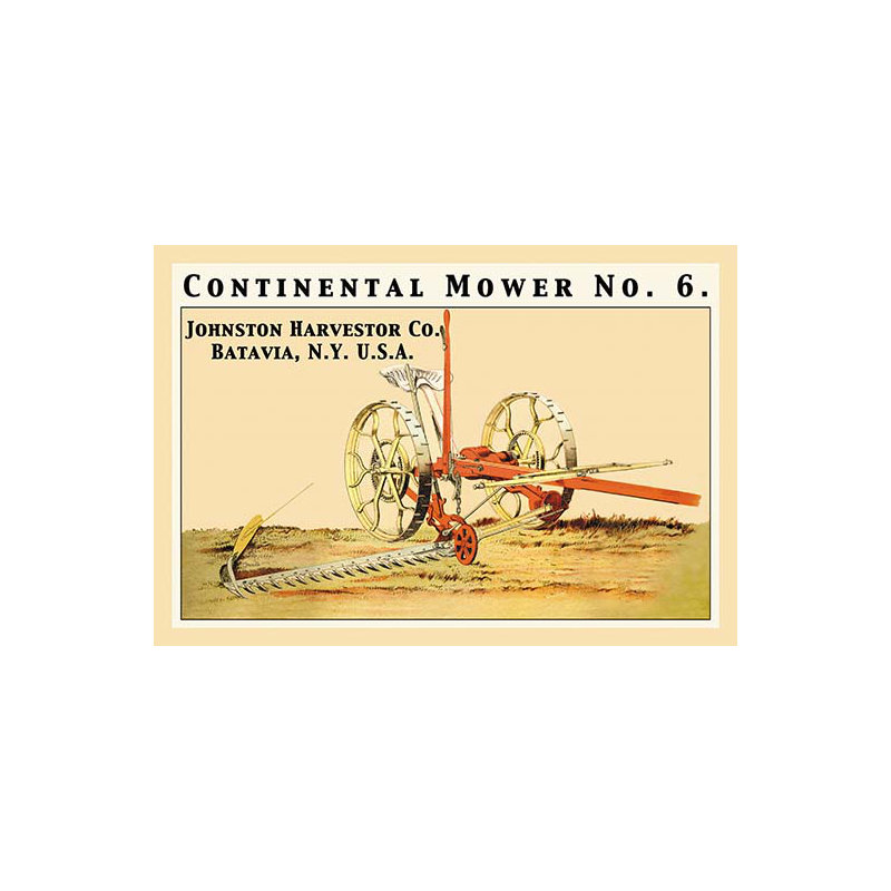 « continental tondeuse no. 6 », affiche rétro