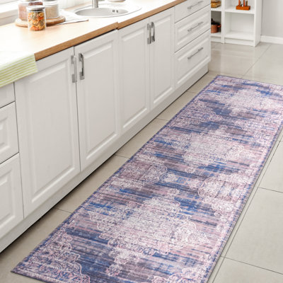 Tapis bleu Regis Bohemian Medallion