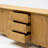 Retro Large-Capacity Solid Wood Sideboard