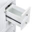 Meuble-lavabo élégant avec lavabo, tiroirs et armoire pour un décor de salle de bain fonctionnel et élégant.-2074719884
