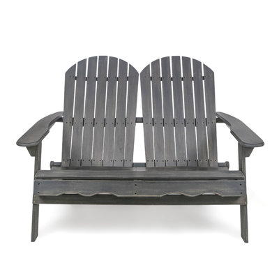 Dewitt Adirondack Wooden Garden Bench by Union Rustic