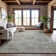 Premium Machine Washable Wayne AMF1102 Damask Rug