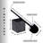 Evideco Resin Toilet Brush And Holder-75801544
