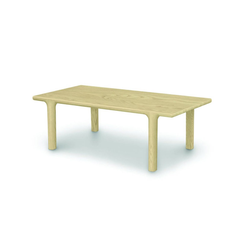 Sierra Seating and Occasionals Square Coffee Table, 17" H x 24" W x 24" D, Natural Oak