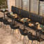 Banc rembourré en similicuir clair Luxury Luxury-101269947