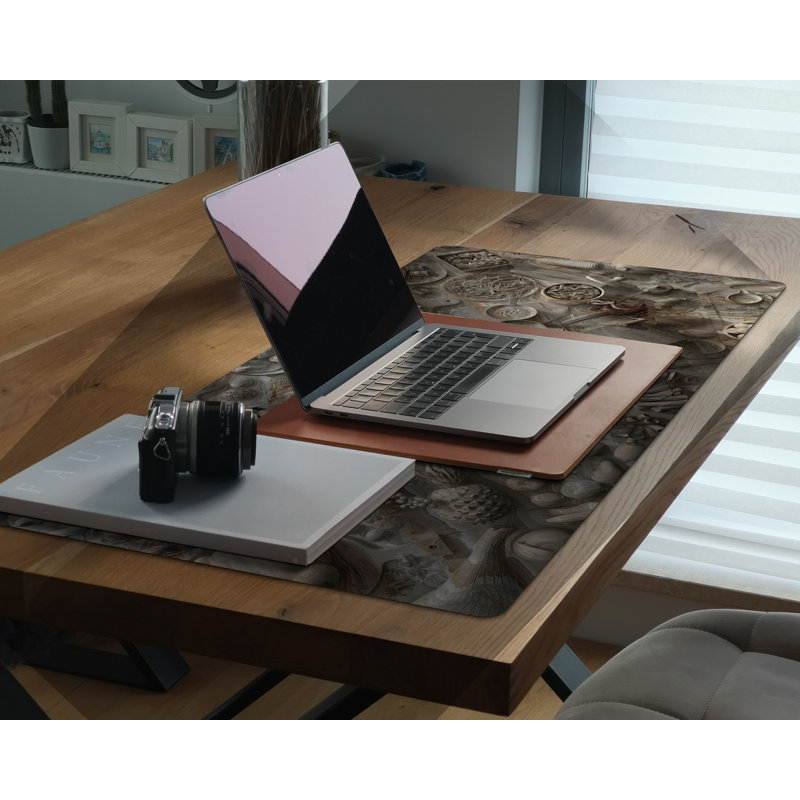 Polyvinyl Chloride (PVC) Desk Pad, 0.1cm H x 120cm W x 60cm D