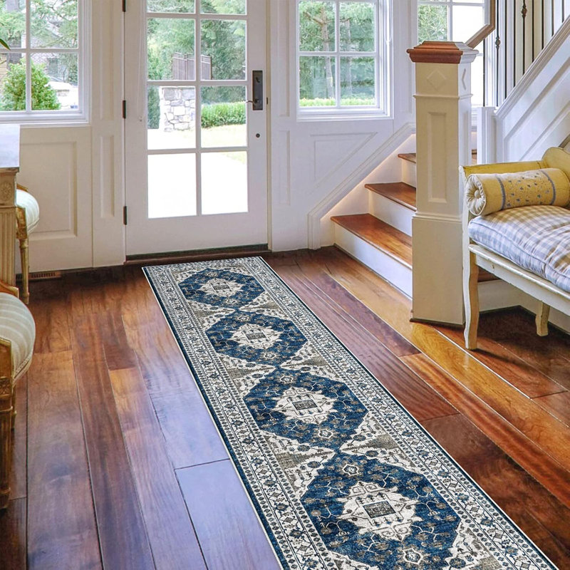 Tapis de cuisine oriental lavable, 2 pi x 10 pi