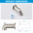 Wall Mounted Tub Spout Trim with Diverter-104830135