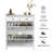 16 Pair Shoe Storage Cabinet