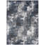 Well Woven Verity Lilith Abstract Modern Grey Blue Area Rug-62826779