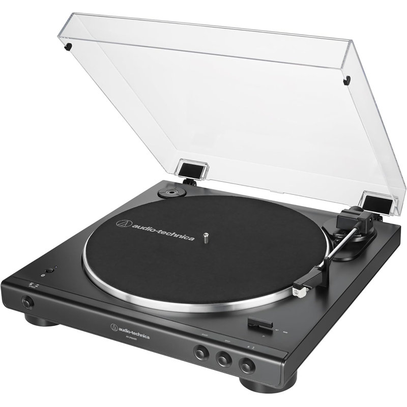 Audio Technica AT-LP60XBT-BK Bluetooth Wireless Turntable (Black)