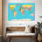 Detailed World Map Canvas Print-940296075