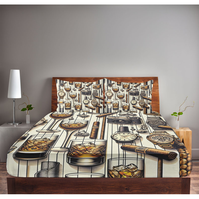 Drap-housse et taie décorative Ambesonne, Très grand