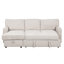 Canapé-lit modulaire avec espace de rangement, port USB, 2 porte-gobelets sur les coussins de dossier (même SKU; WY000335AAA)-515835575