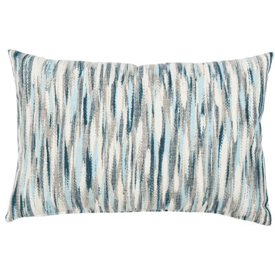 Striped Blue Cushion