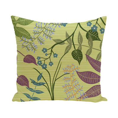 Housse de coussin d'extérieur carré Botanical Blooms