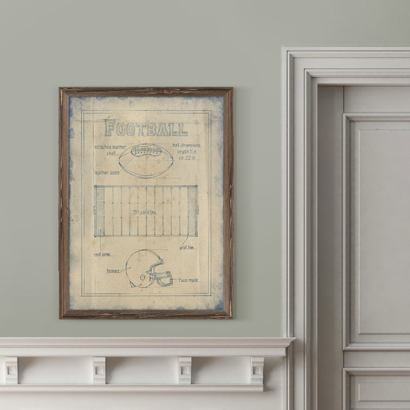 « all about the game ii » par paul cezanne-cadre photo, reproduction d’art, H 32 po x l 44 po x 1,25 po, Pas de tapis
