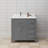 Beckett 36" Freestanding Single Bathroom Vanity with Cultured Marble Top-61870889-61870891-61870893