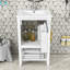 Sekina 20.2'' Single Bathroom Vanity with Ceramic Top-1239714642