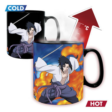 ABYSTYLE One Piece Luffy and Sabo Magic Heat Change Ceramic Coffee Tea Mug  16 Oz. & Absorbent Coaster Gift Set Anime Manga Drinkware 2 Pcs