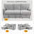 Philotheos Upholstered L-Shaped Sectional Reversible-1500419711