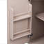 Îlot de cuisine en bois de frêne plaqué de frêne de 51,2 po de largeur (papier pas cher) avec abattant, îlot de cuisine sur roulettes avec support de rangement interne et chariot de cuisine-1044708184