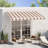 Outsunny Retractable Awning, Patio Awning Sunshade Shelter With Manual Crank Handle, 280Gsm UV Resistant Fabric And Aluminum Frame For Deck, Balcony, Yard-111473379-111473376