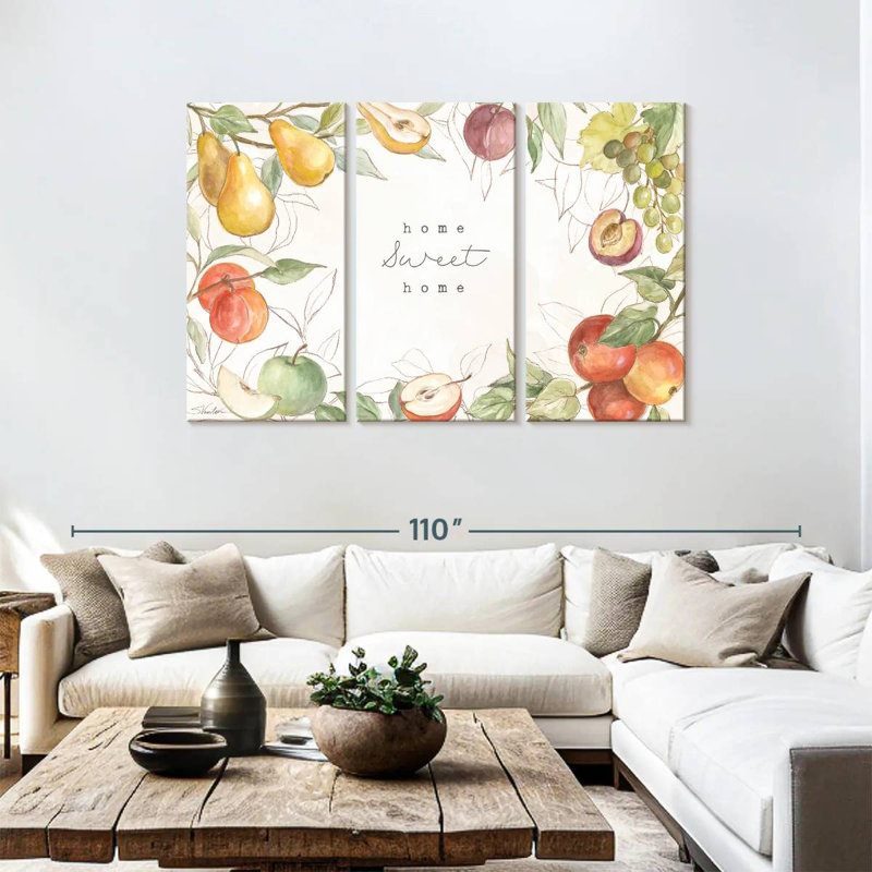Plaque murale Kema In The Orchard I, H 48 po x l 74 po