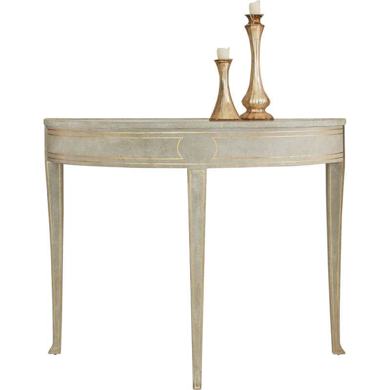Ryn Demilume 40'' W Stone Console Table