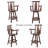 Rustic Bar Stool - Fir Wood Construction