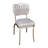 Retro Home Upholstered Handle Back Dining Chair-18734007