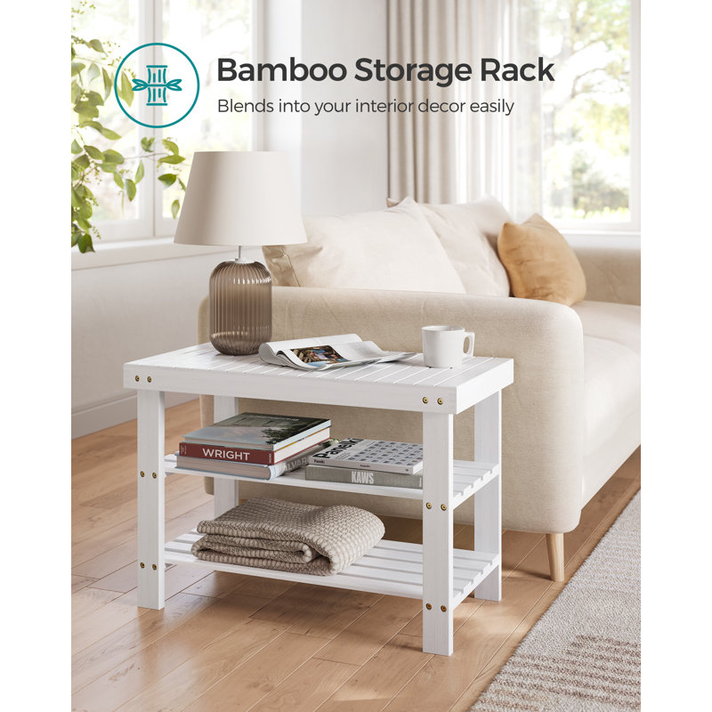 Bamboo Storage Bench