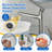 Bathroom Faucet 1 Hole Bathroom Sink Faucet Waterfall Vanity Faucet Single Handle Bathroom Sink Modern-125529145