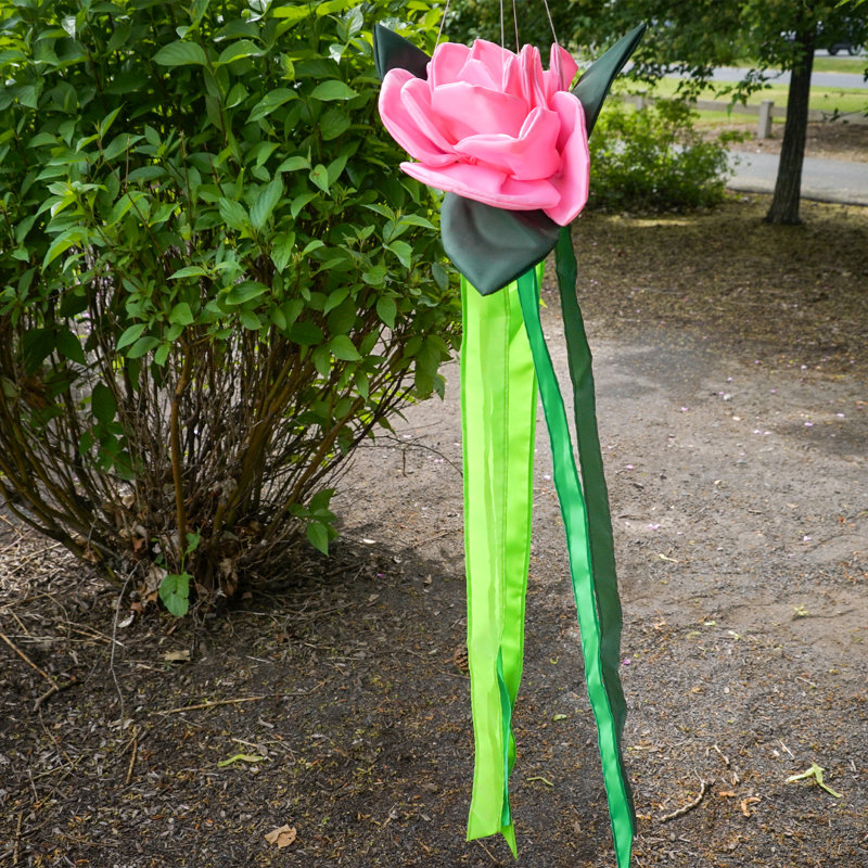 Spring Floral Windtail Windsock