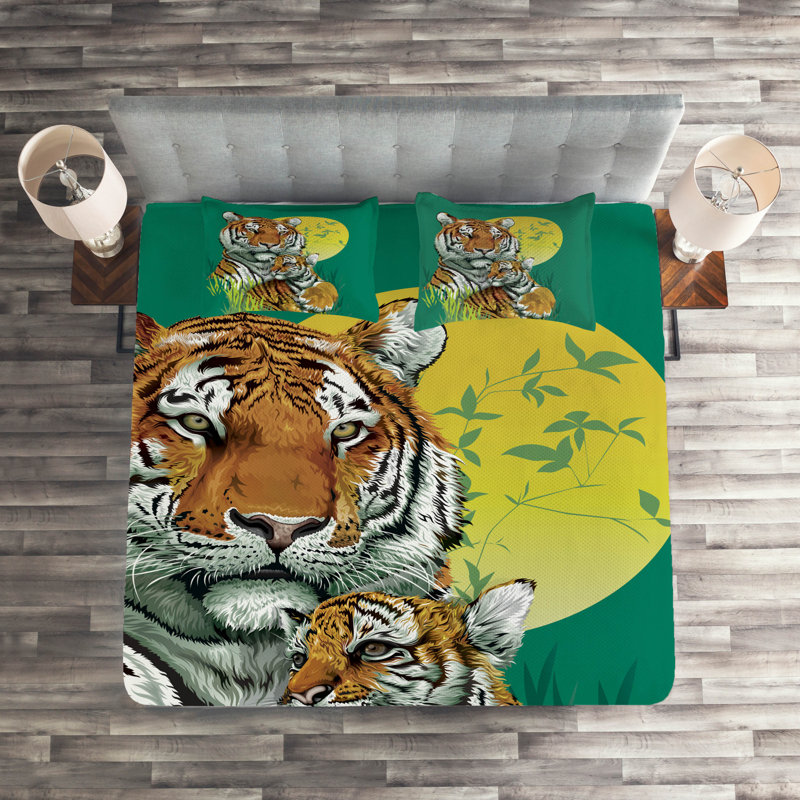 Eclectic Polyester Coverlet