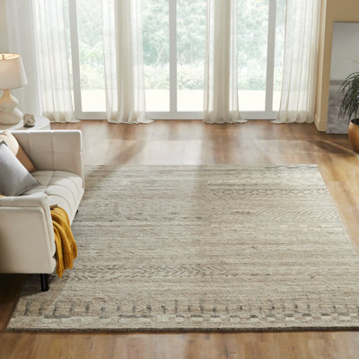 Tapis en grès noué à la main Nomad Haven