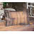 Ambesonne Rustic Fitted Sheet & Pillow Sham , Chocolate-106791835