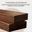 Abstract Coffee Table with Storage