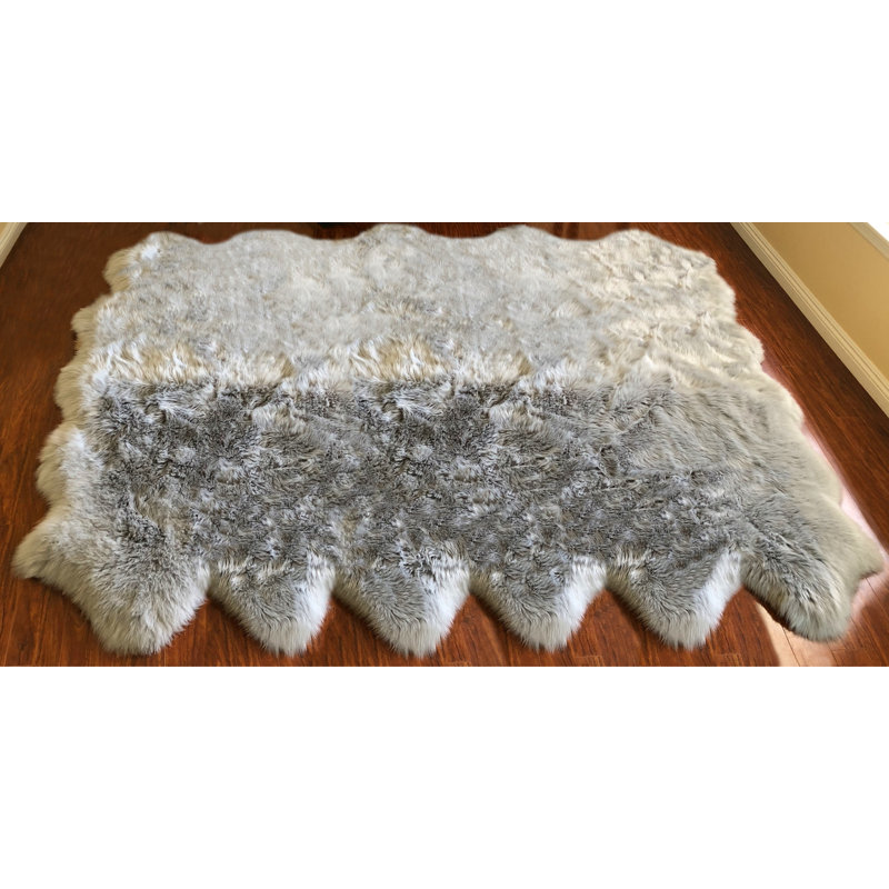 Whetsel Performance Sheepskin Indoor Rug, Novelty 5'7" x 9'
