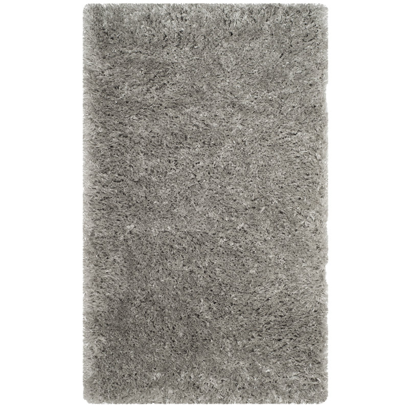 Hermina Silver Area Rug, Rectangle 2' x 3'