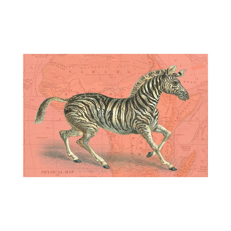 African Animals on III, 30.48cm H x 45.72cm W