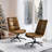 Maisee 26'' Wide 360° Swivel Side Accent Chair for Living Room-1870815173