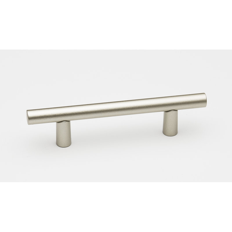 Vita Bella Smooth 3.5" Center to Center Bar Pull, Matte Black, 3"