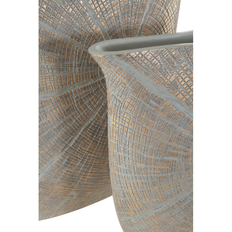 Vase de table Lundynn, H 10,75 po x l 9,72 po x P 3,75 po