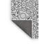 Tapis blanc/noir à motifs-17231234