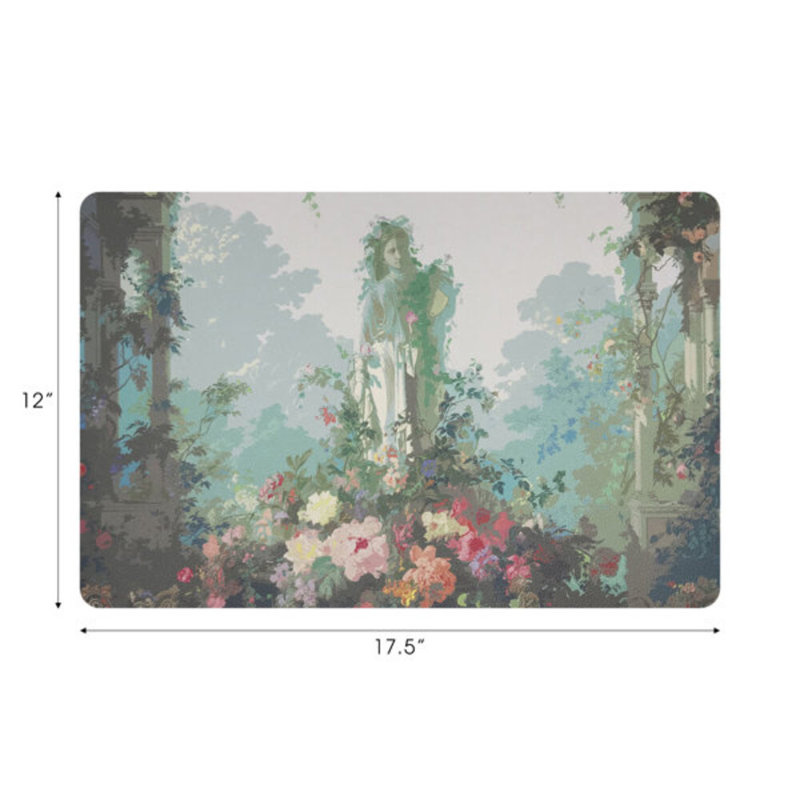 Jardin Defosse Chantilly Pebble 17.5" Vinyl Placemat