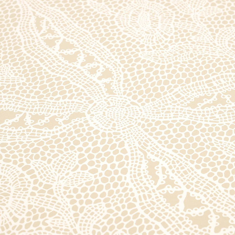 Cosette Lace Wallpaper, Blush