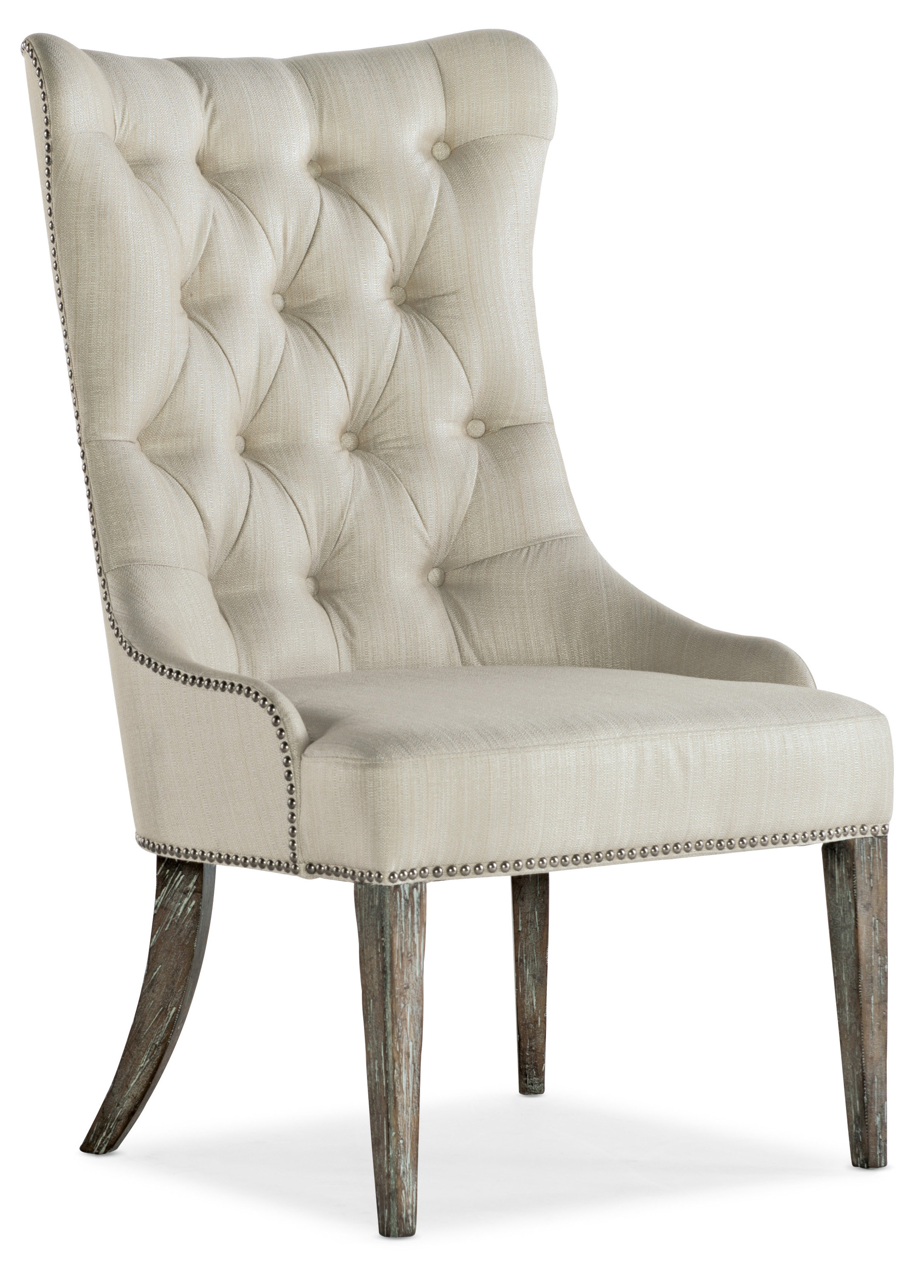 Wingback hostess dining chair hot sale