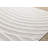 Geometric White Textured Curves Indoor Area Rug-28369471